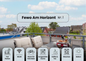 Am Horizont No 1 Fewo für 4 Pers, 2 Schlafzimmer, W-LAN, Homeoffice-geeignet, Kamin, Parkplatz in Zingst